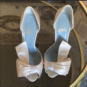 CL, bridal heels size 37.5. OBO... closet is full